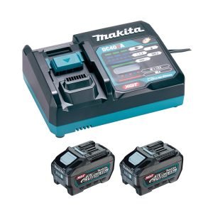 XGT® 40V Twin Battery Kit (2xBL4050F + DC40RA1911V6-0) - Ultimate Power Solution